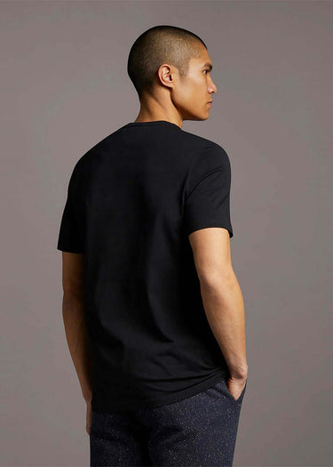 Lyle & Scott T-shirts Plain t-shirt - jet black 3 pack