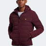 Lyle & Scott Jassen Lightweight puffer jacket - burgundy