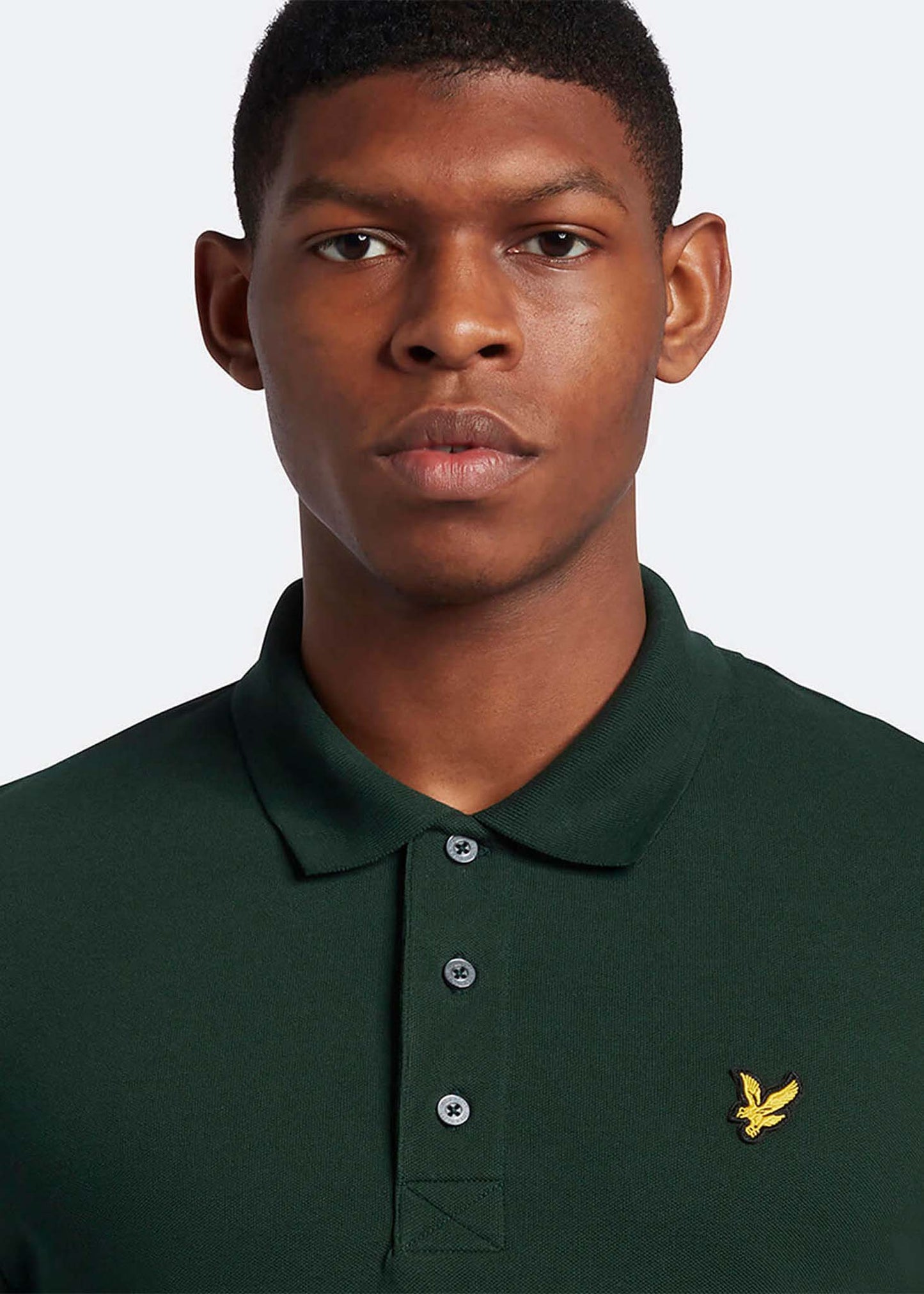Lyle & Scott Polo's Plain polo shirt - dark green