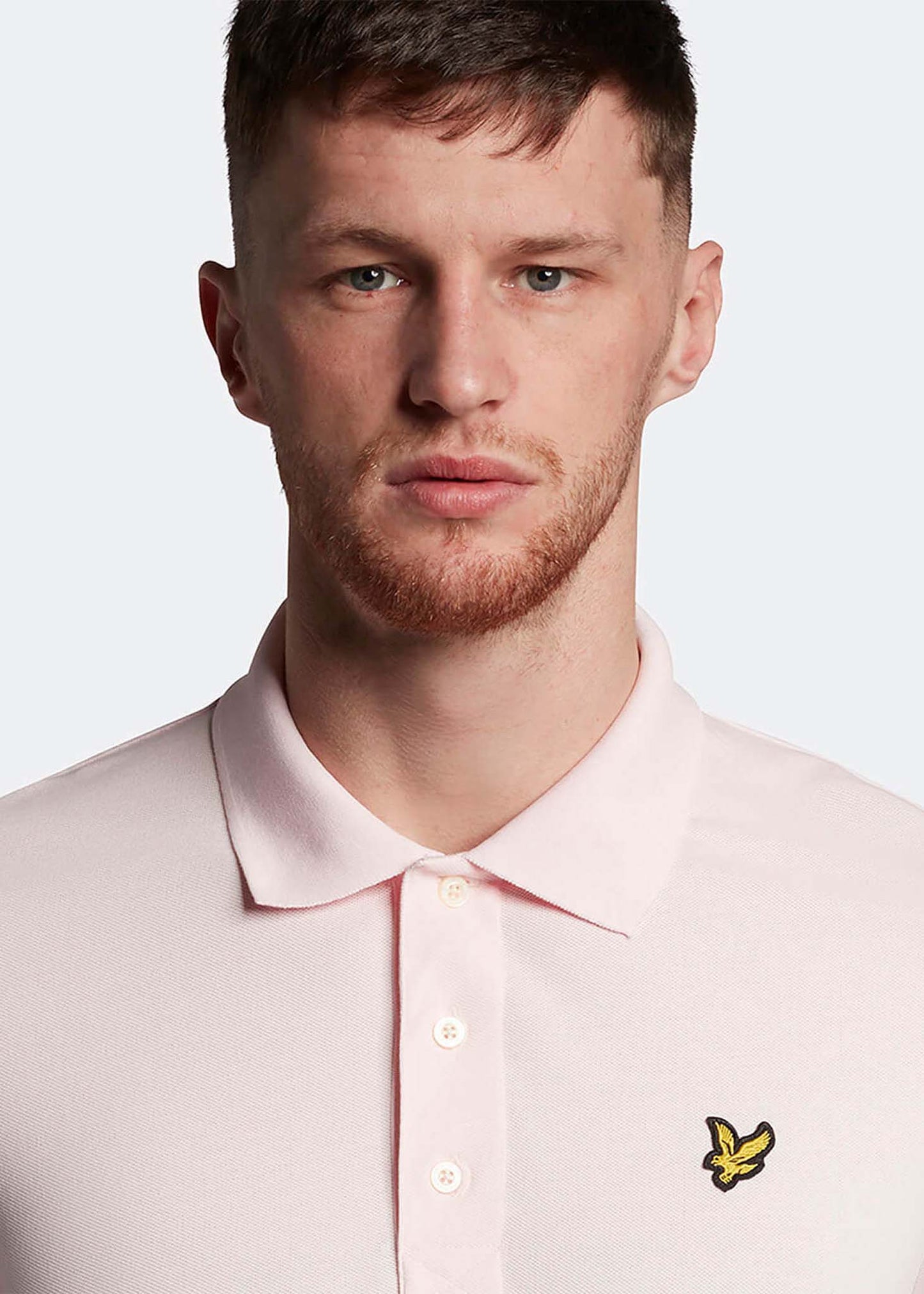 Lyle & Scott Polo's Plain polo shirt - light pink