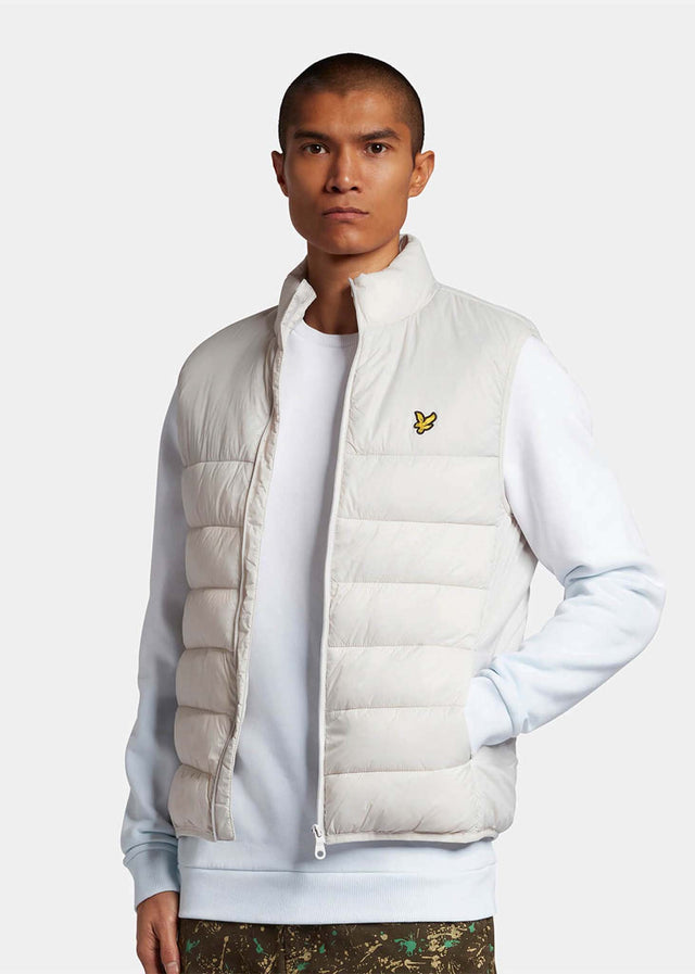 Lyle & Scott Westen Wadded gilet - light mist
