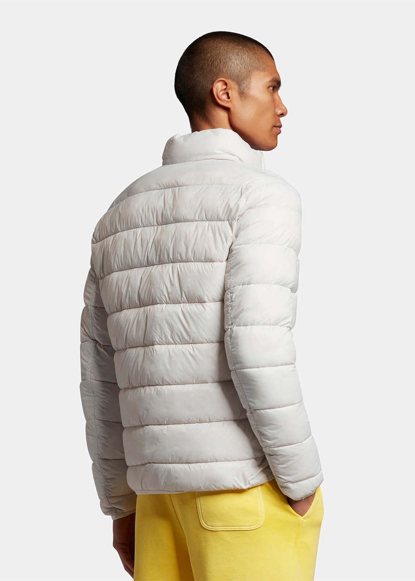 Lyle & Scott Jassen Lightweight padded jacket - light mist