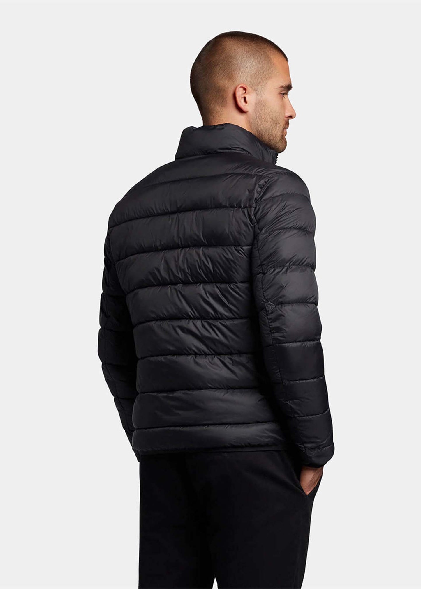 Lyle & Scott Jassen Lightweight padded jacket - jet black