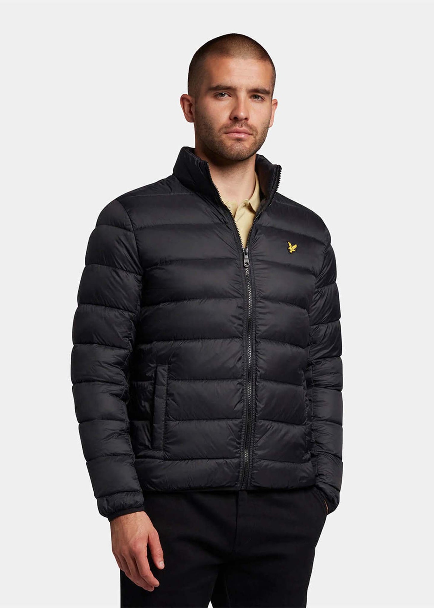Lyle & Scott Jassen Lightweight padded jacket - jet black