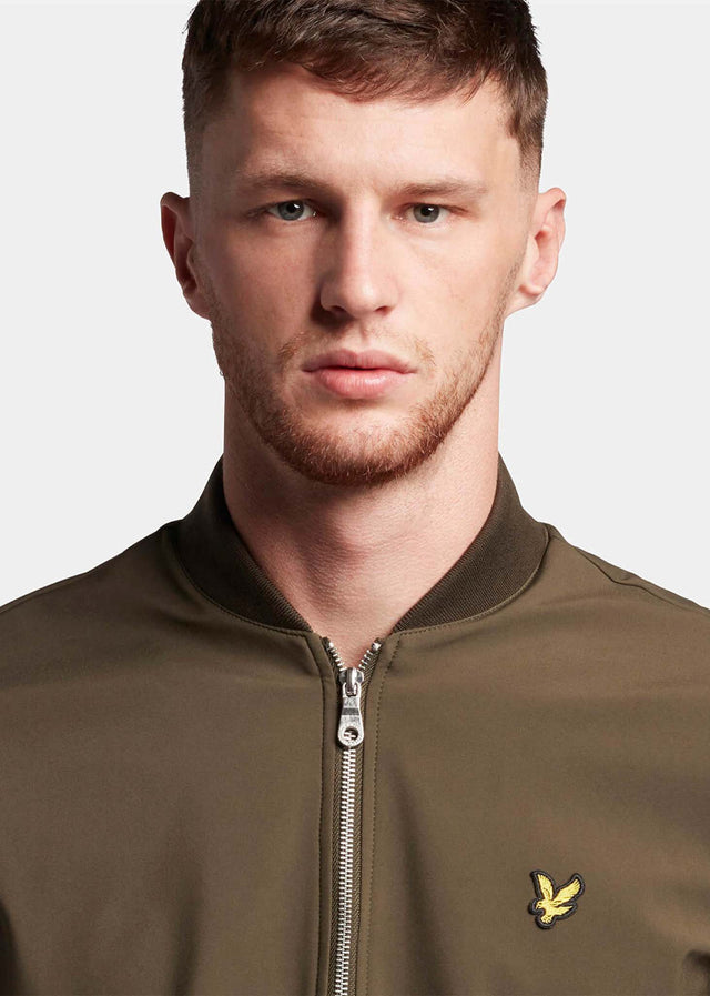 Lyle & Scott Jacken Softshell bomber jacket - olive
