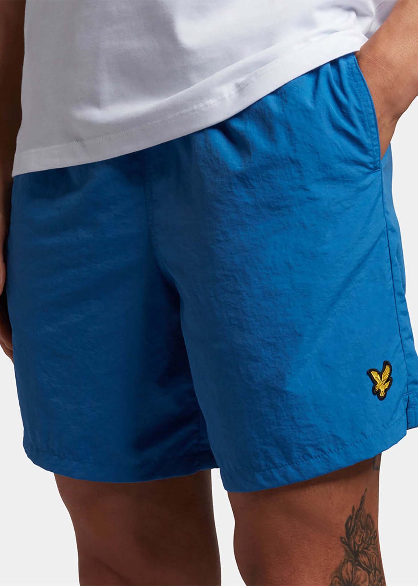 Lyle & Scott Zwembroeken Plain swimshort - spring blue