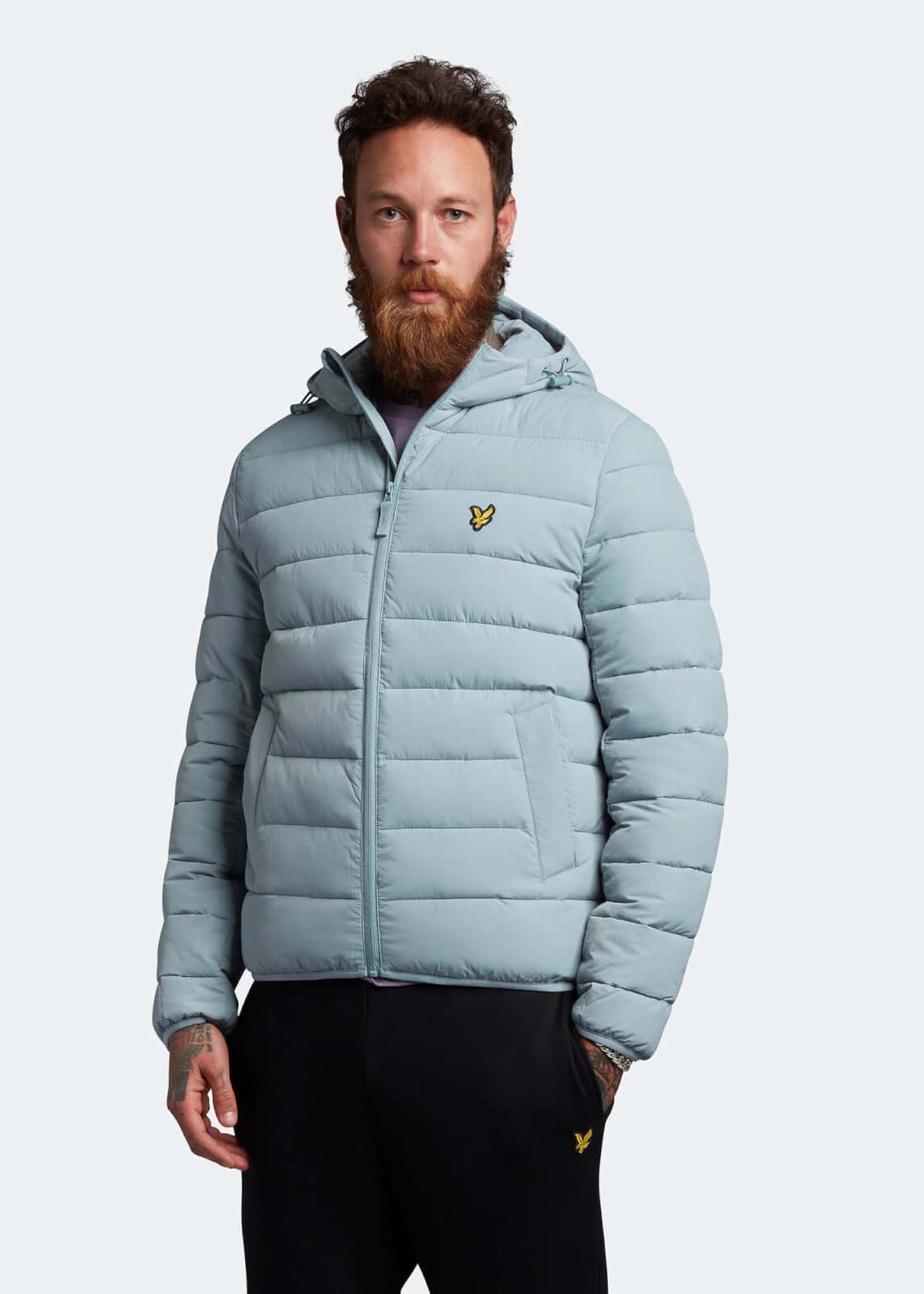 Lyle & Scott Jassen Lightweight puffer jacket - away blue