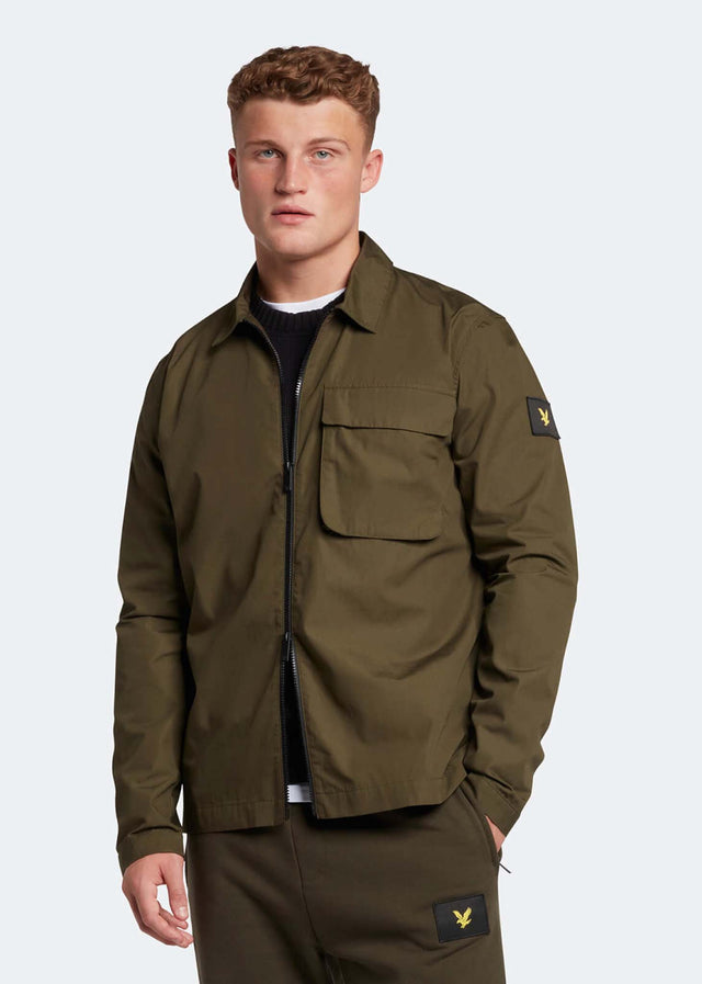 Lyle & Scott Overshirts Pocket overshirt - olive