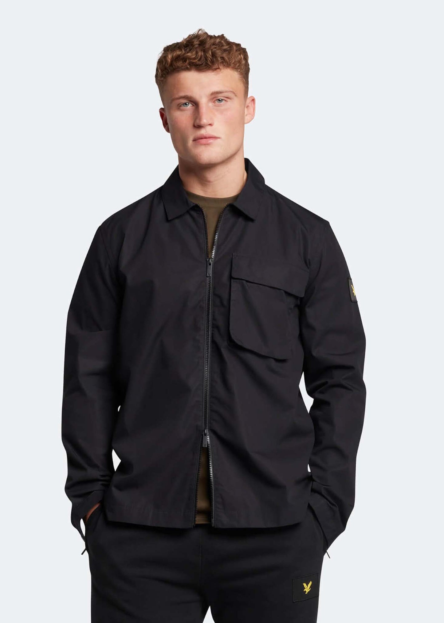 Lyle & Scott Overshirts Pocket overshirt - jet black