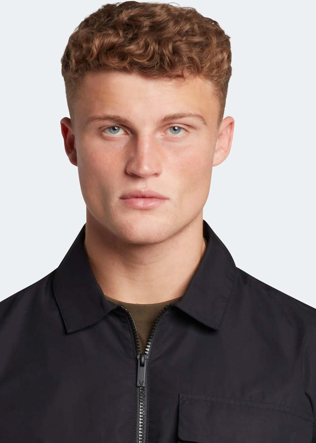 Lyle & Scott Overshirts Pocket overshirt - jet black