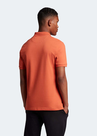 Lyle & Scott Polo's Plain polo shirt - victory orange