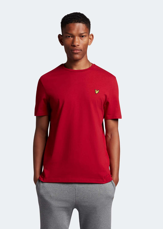 Lyle & Scott T-Shirts Plain t-shirt - tunnel red