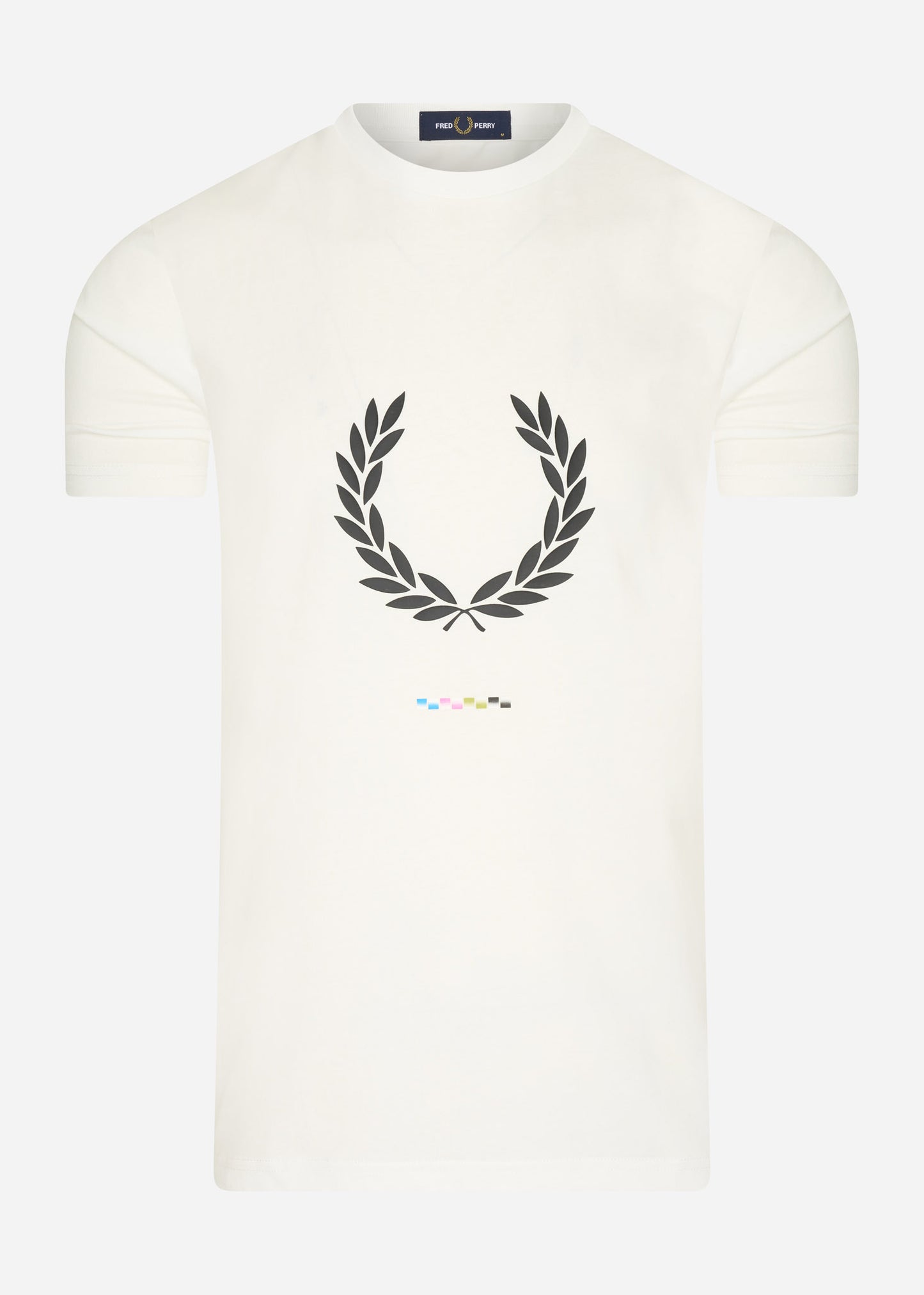 Fred Perry T-shirts Print registration t-shirt - snow white