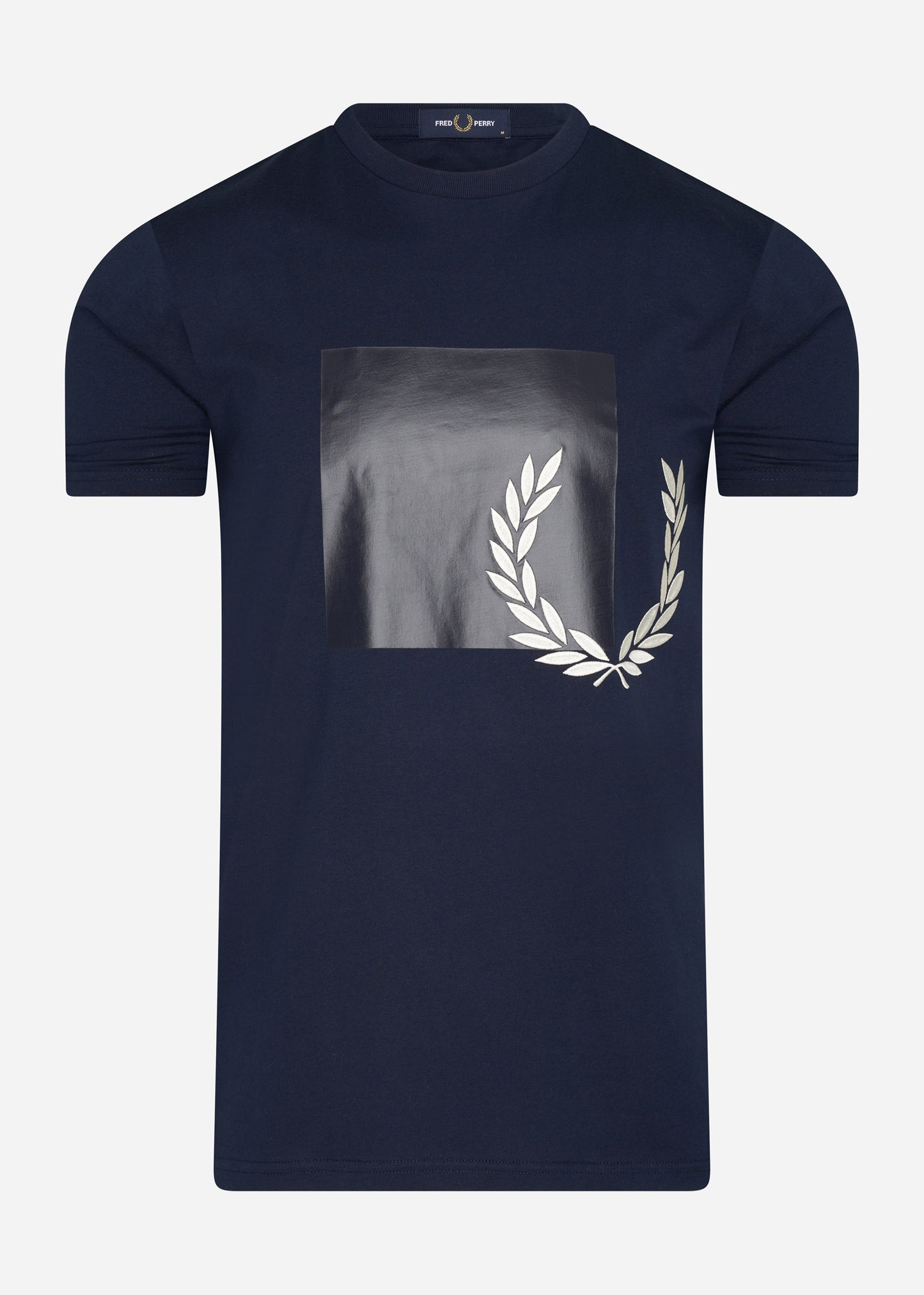 Fred Perry T-shirts Tonal graphic t-shirt - carbon blue