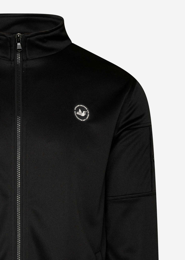 Peaceful Hooligan Sweatjacken Fury track top - black