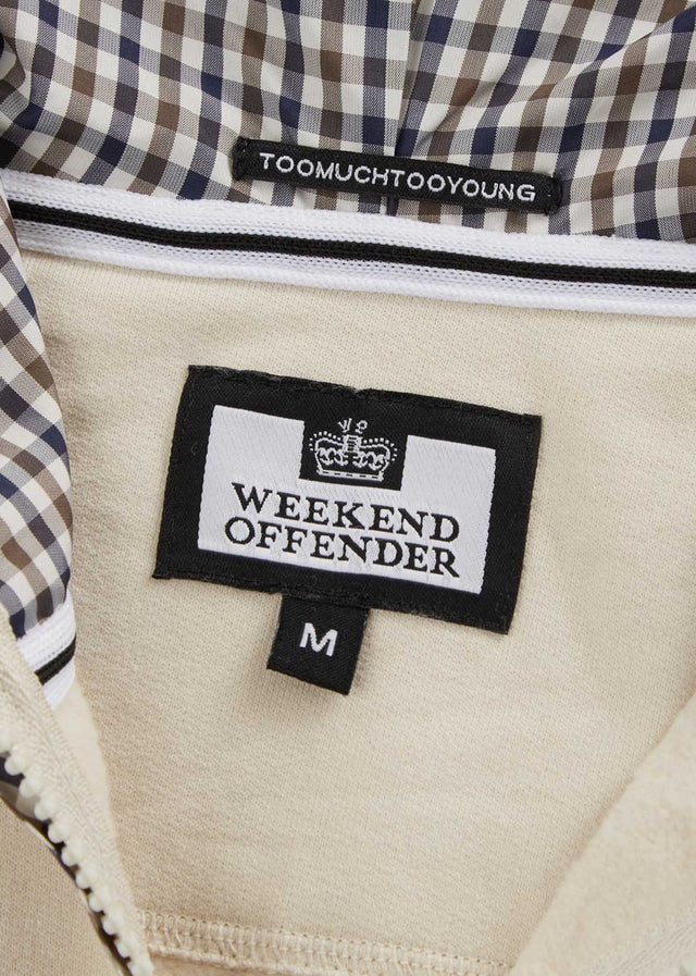 Weekend Offender Sweatjacken Dvorak - chalky
