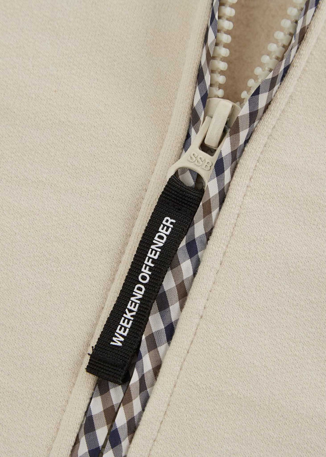 Weekend Offender Sweatjacken Dvorak - chalky
