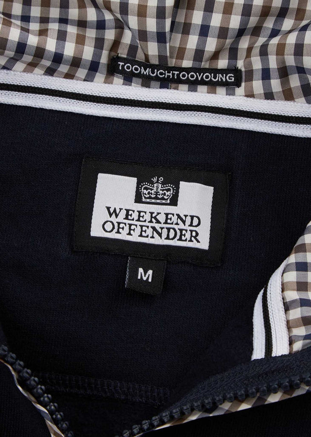 Weekend Offender Sweatjacken Dvorak - navy