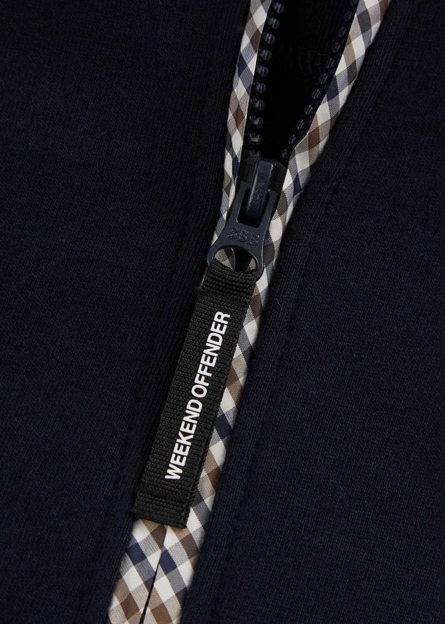 Weekend Offender Sweatjacken Dvorak - navy