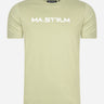 MA.Strum T-shirts MA.Strum chest print tee - tea