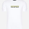 MA.Strum T-shirts MA.Strum block print tee - optic white