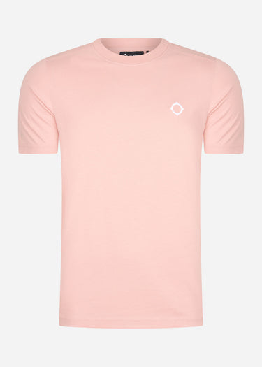 MA.Strum T-shirts SS icon tee - mud pink