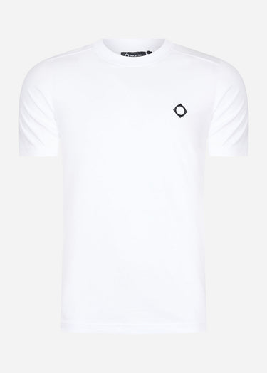 MA.Strum T-shirts  SS icon tee - optic white