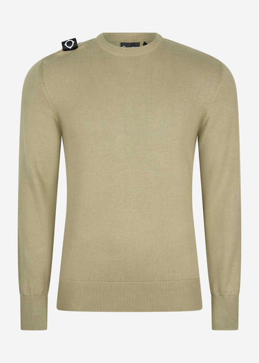 MA.Strum Truien  Crew neck knit - tea