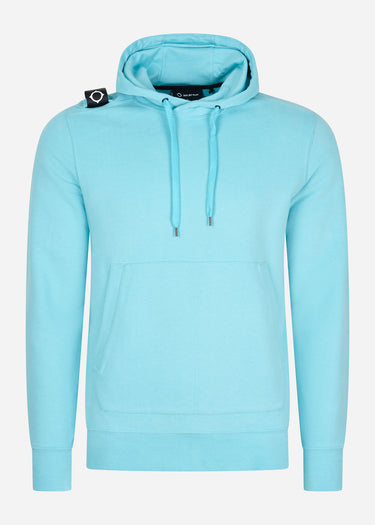 MA.Strum Hoodies Core overhead hoody - sea blue
