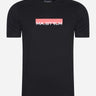 MA.Strum T-shirts MA.Strum block print tee - jet black