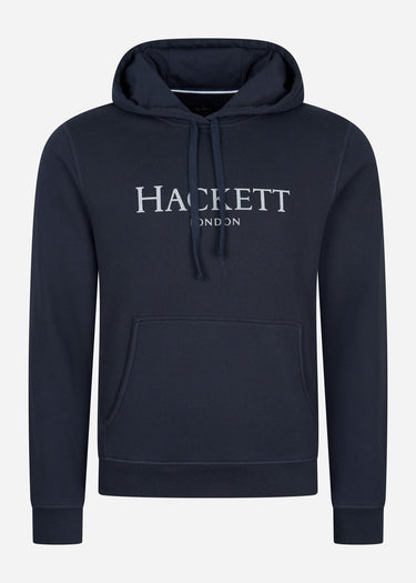 Hackett London Hoodies Logo hoodie - dark navy