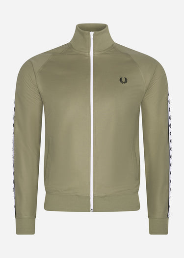 Fred Perry Vesten Taped track jacket - sage