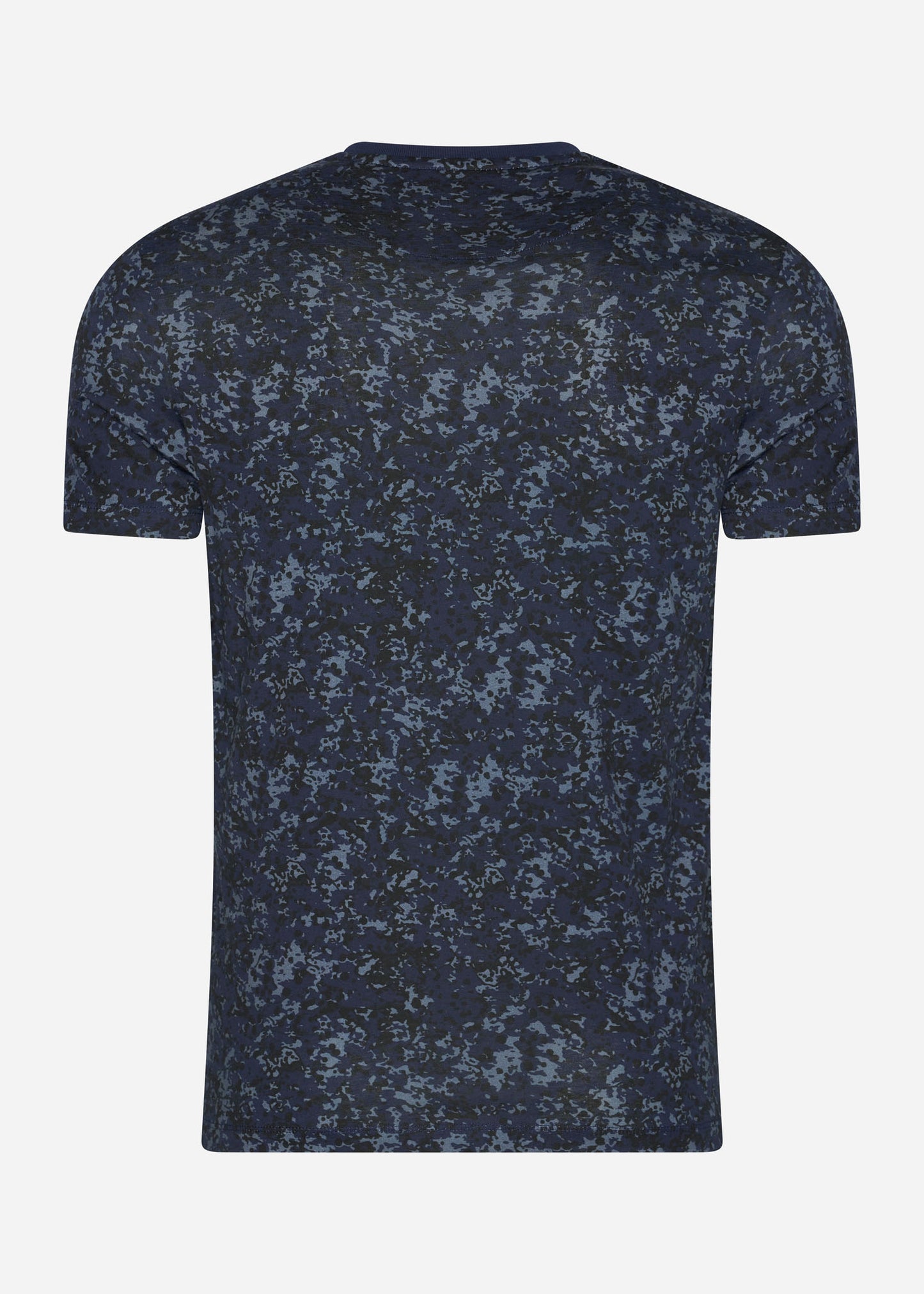 Lyle & Scott T-shirts Earth print t-shirt - dark navy
