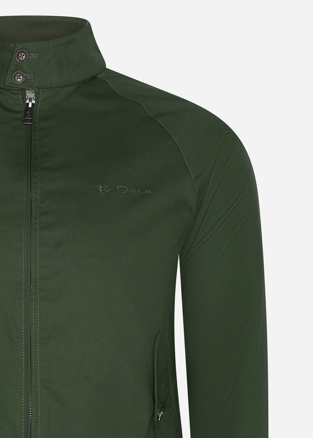 Ben Sherman Jacken Signature harrington - deep jungle