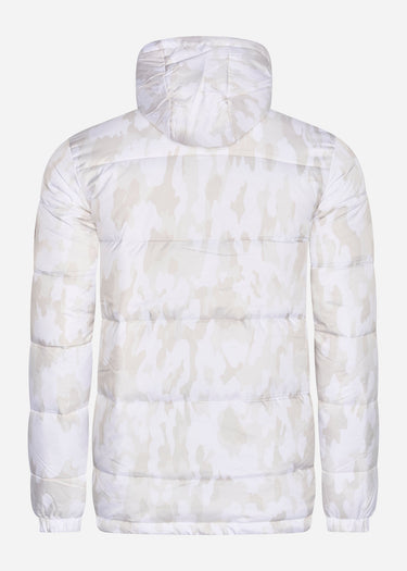 Ellesse Jassen Leol padded jacket - off white