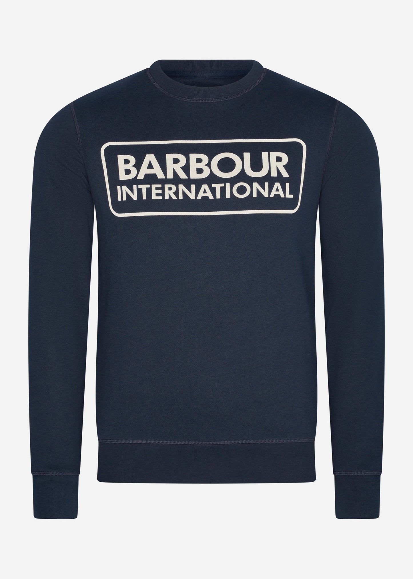 Barbour International Truien Large logo sweat - navy