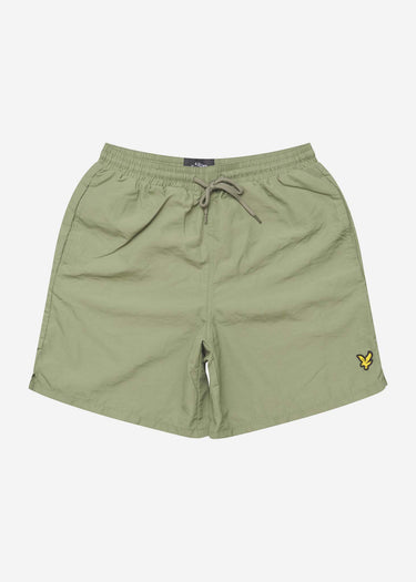 Lyle & Scott Zwembroeken Plain swimshort - moss