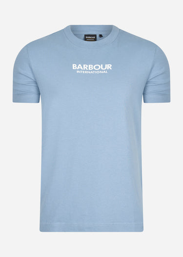 Barbour International T-shirts  Formula tee - powder blue