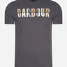 Barbour T-shirts Thurso tee - asphalt amble