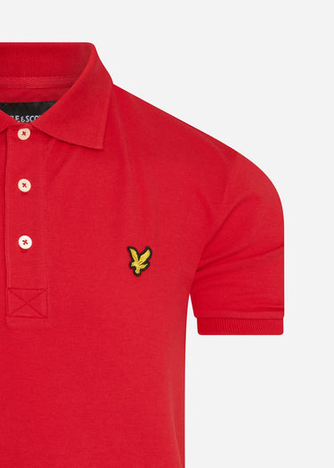 Lyle & Scott Polo's Plain polo shirt - gala red