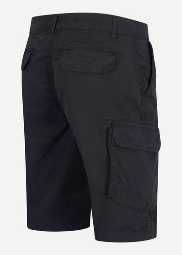 Lyle & Scott Korte Broeken Wembley cargo short - jet black