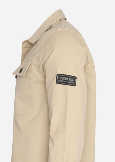 Barbour International Overshirts  Adey overshirt - oyster