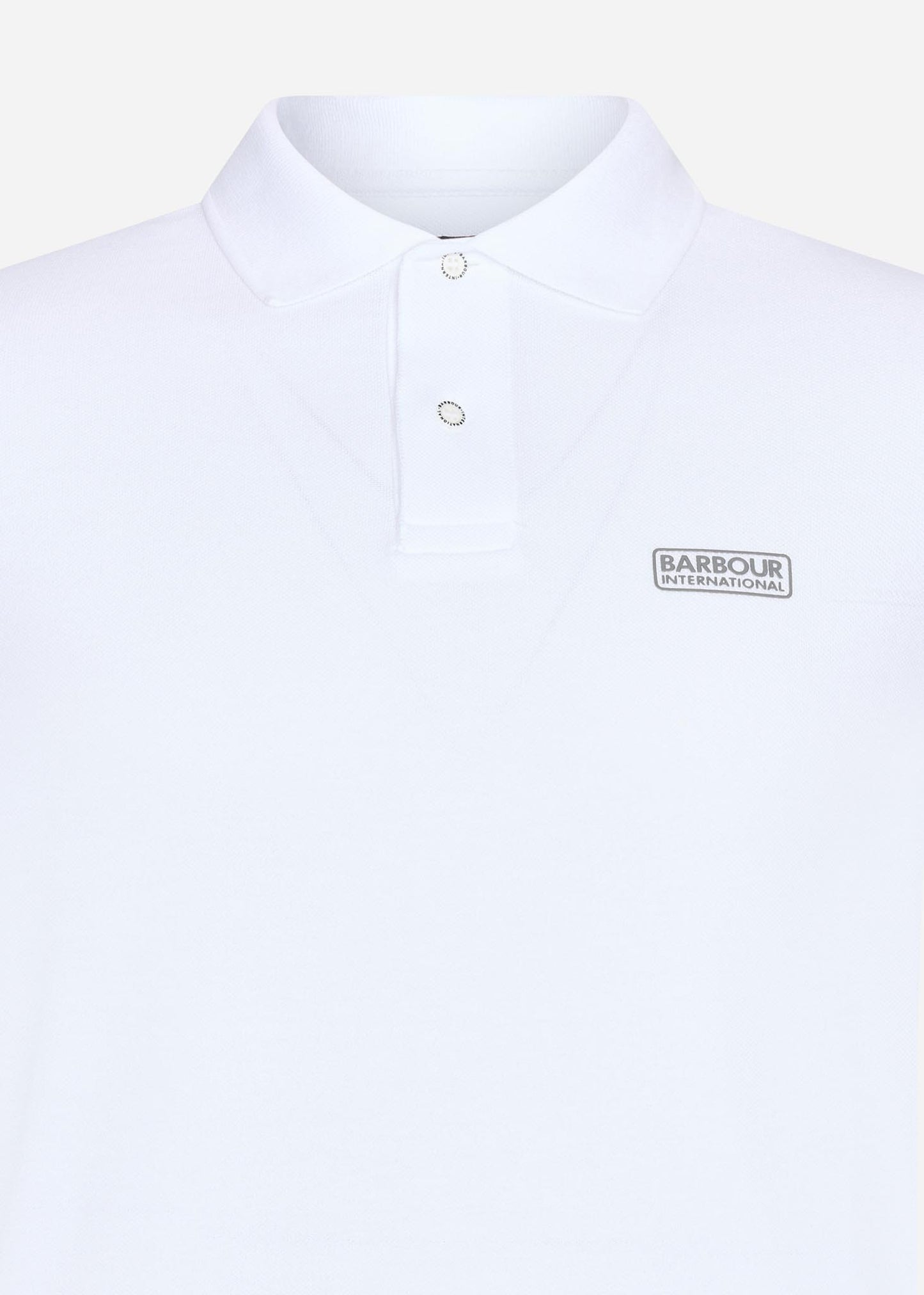 Barbour International Polo's Essential polo - white