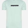 MA.Strum T-shirts MA.Strum block print tee - sea green