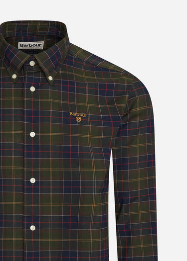 Barbour Overhemden Helmside tailored shirt - classic tartan