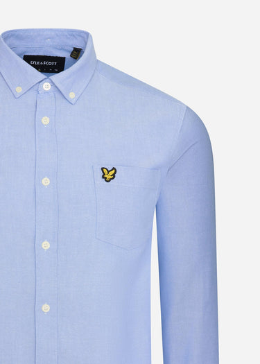 Lyle & Scott Overhemden Oxford shirt - riviera blue