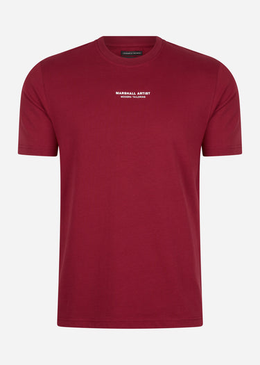 Marshall Artist T-shirts Injection t-shirt - guard red