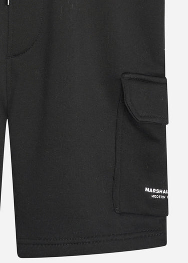 Marshall Artist Korte Broeken Siren cargo short - black