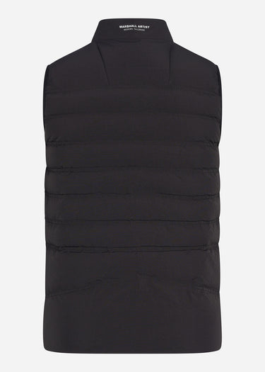 Marshall Artist Bodywarmers  Lightweight bubble gilet - black