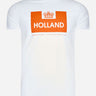 Weekend Offender T-shirts Holland - white orange